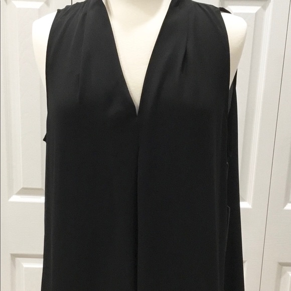 SOLD Vince Camuto Inverted Pleat High-Low Top - Picture 3 of 8